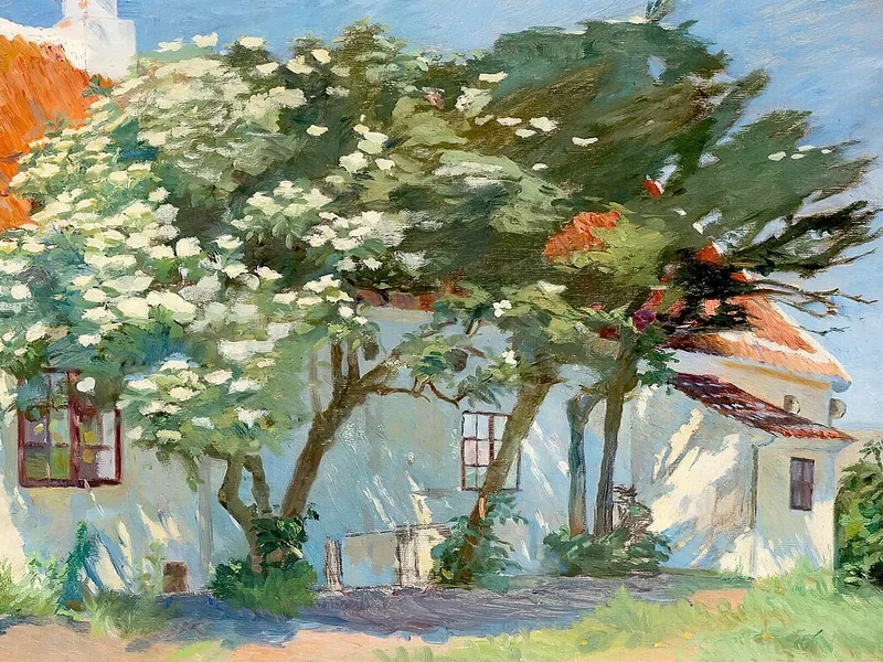 1867-Marie Krøyer - Casa di PS Krøyer a Skagen